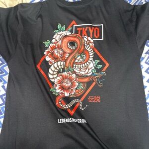 Legends Tokyo T shirt Black